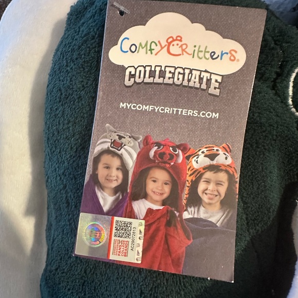 Comfy critters Michigan State huggable, blanket - Picture 1 of 4